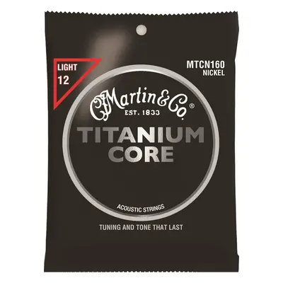 Martin MTCN160 Titanium Core Guitar strings