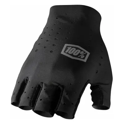 100% Sling Bike Short Finger Gloves Black Bike-gloves