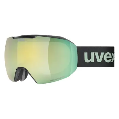 UVEX Epic Attract Small Black Mat/Mirror Opal/Contrastview Yellow Ski Goggles