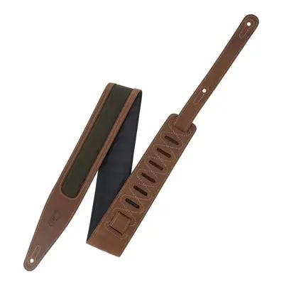 Levys M317TRI-BRN-GRN Guitar strap Brown, Green