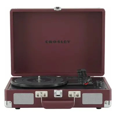 Crosley Cruiser Plus Burgundy Portable turntable