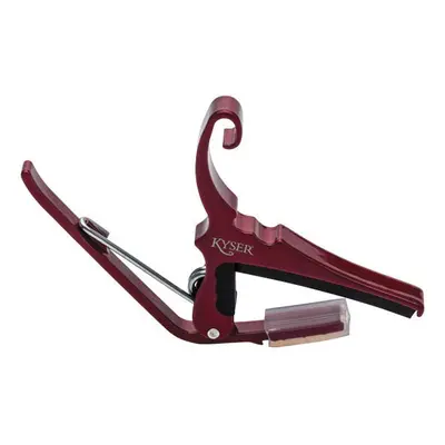 Kyser KG6RA Quick-Change Ruby Red Acoustic Guitar Capo