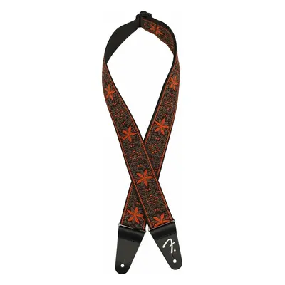 Fender Pasadena Woven Strap Textile guitar strap Orange Wallflower