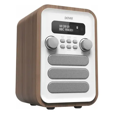 Denver DAB-48 White Digital Radio DAB+