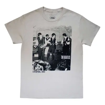 The Beatles T-Shirt The Cavern Unisex Silver Grey