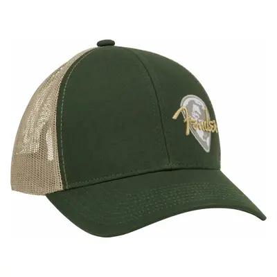 Fender Cap Globe Pick Patch Hat Green/Khaki