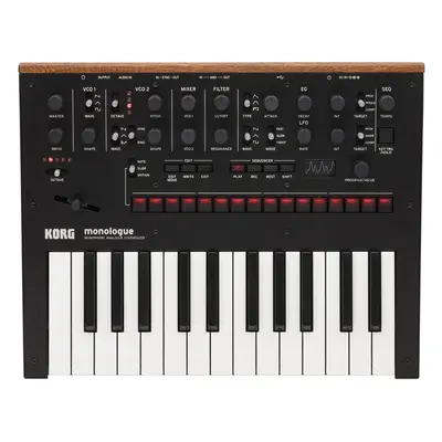 Korg Monologue Synthesizer Black