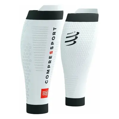 Compressport R2 3.0 White/Black Calf covers for runners