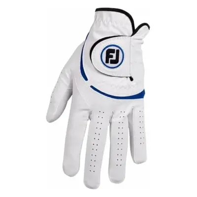 Footjoy Weathersof Golf White/Blue Worn on Left Hand Mens gloves