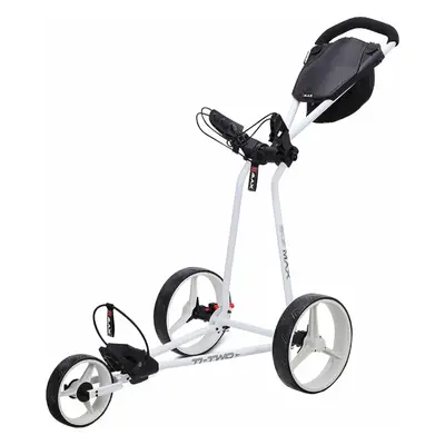 Big Max Ti Two White Manual Golf Trolley