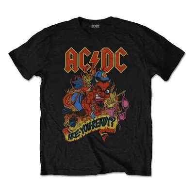 AC/DC T-Shirt Are You Ready? Unisex Black