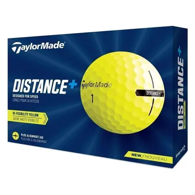 TaylorMade Distance+ Yellow Standard Golf Balls