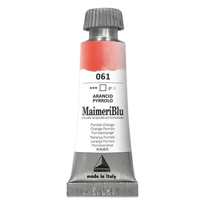 Maimeri Blu Watercolour Paint Orange Pyrrolo 12 ml pc