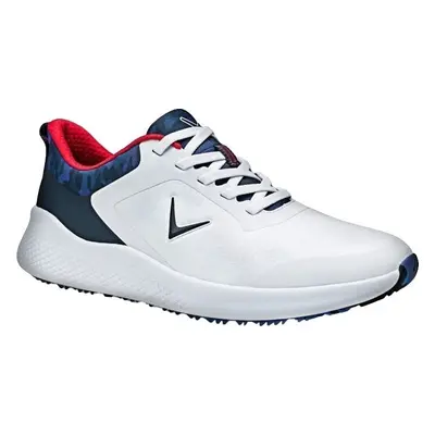 Callaway Chev Star White/Navy/Red Men's golf shoes