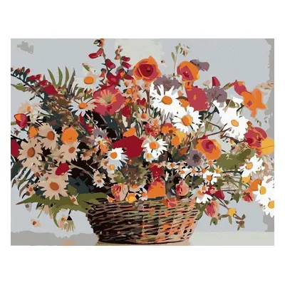 Zuty Diamond Art Meadow Flowers In Basket