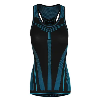 Funkier Vetica Functional Underwear-Tank Top Black/Blue