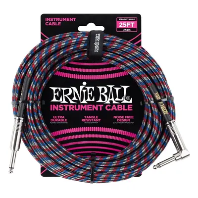 Ernie Ball P06063 7,5 m Straight - Angled Instrument Cable