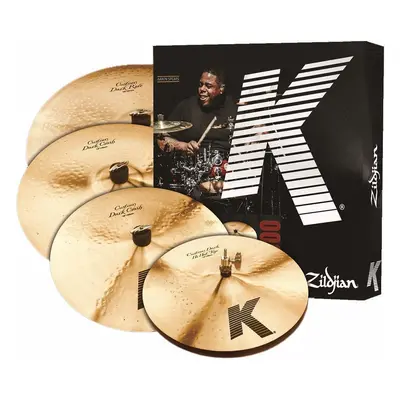 Zildjian KCD900 K Custom Dark Box 14/16/18/20 Cymbal Set