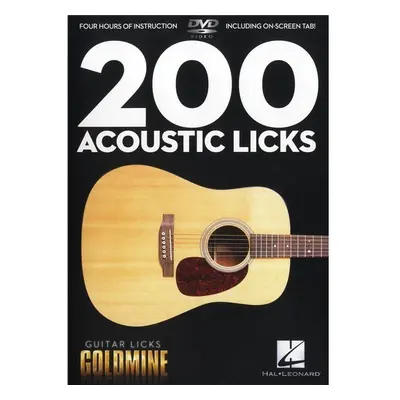 Hal Leonard Acoustic Licks - Guitar Licks Goldmine Sheet Music