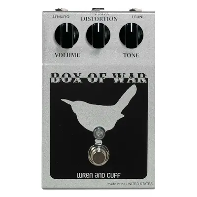 Wren and Cuff Box of War Reissue OG Fuzz Guitar Effect