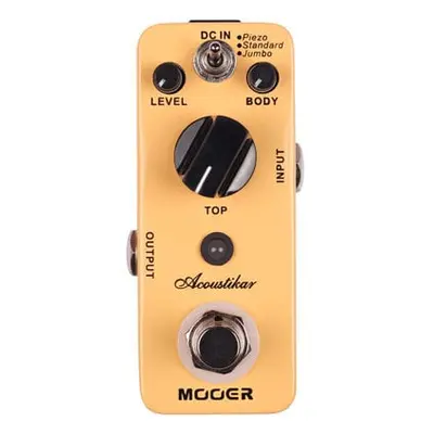 MOOER Acoustikar Effect Pedal