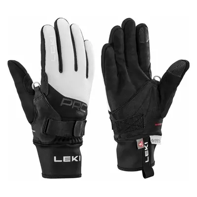 Leki PRC ThermoPlus Shark Women Black/White Ski Gloves