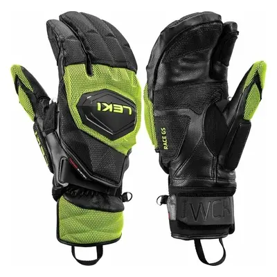 Leki WCR Venom GS 3D Lobster Black/Ice Lemon Ski Gloves