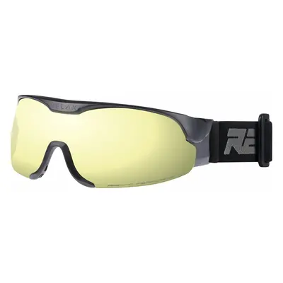 Relax SKI Googles Cross Matt Black/Ice Gold Platinum Ski Goggles