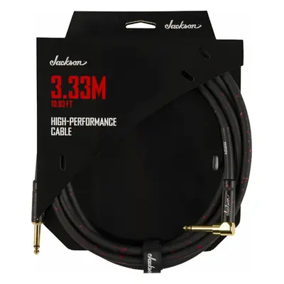 Jackson High Performance Cable 3,33 m Straight - Angled Instrument Cable