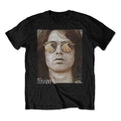 The Doors T-Shirt Jim Face Unisex Black