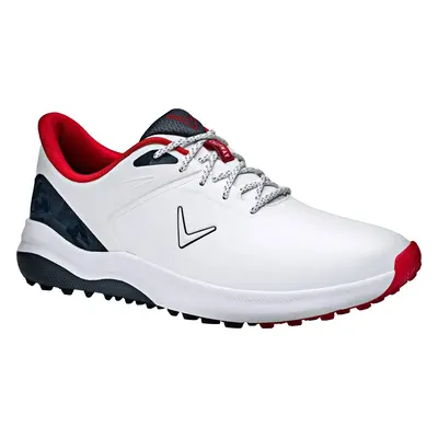 Callaway Lazer White/Navy/Red Men's golf shoes