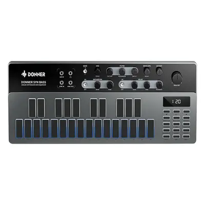 Donner B1 Analog Bass Synthesizer and Sequencer Synthesizer