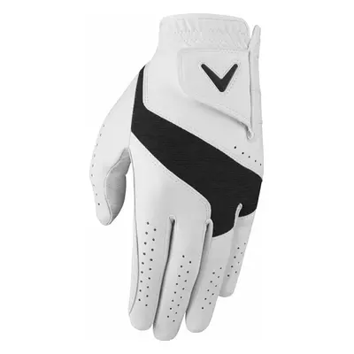 Callaway Fusion White/Charcoal Worn on Left Hand Mens gloves