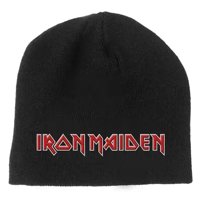 Iron Maiden Hat Logo Black