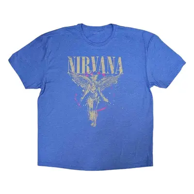 Nirvana T-Shirt In Utero Unisex Light Blue