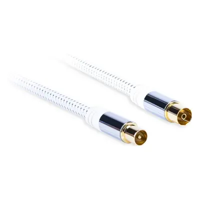 AQ Premium PV30015 1,5 m White Hi-Fi Coaxial Cable