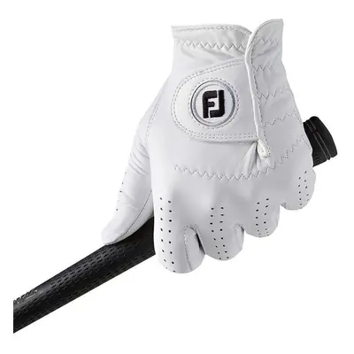 Footjoy CabrettaSof Cadet White Worn on Left Hand Mens gloves