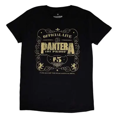 Pantera T-Shirt Proof Unisex Black