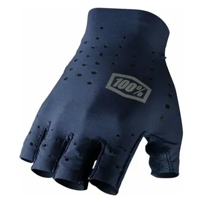 100% Sling Bike Short Finger Gloves Navy Bike-gloves