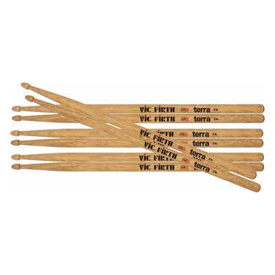 Vic Firth P7AT4PK American Classic Terra Series 4pr Value Pack Drumsticks