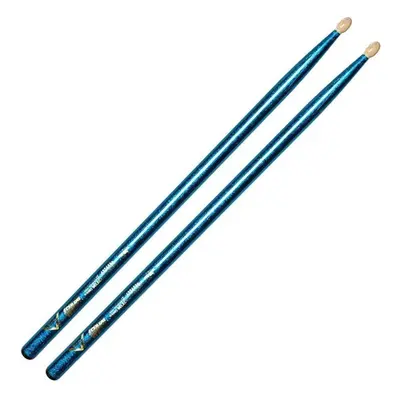 Vater VCB5A Color Wrap Los Angeles 5A Blue Sparkle Drumsticks