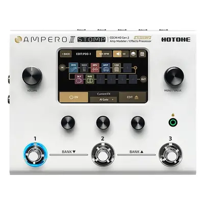 Hotone Ampero II Stomp Guitar Multi-effect