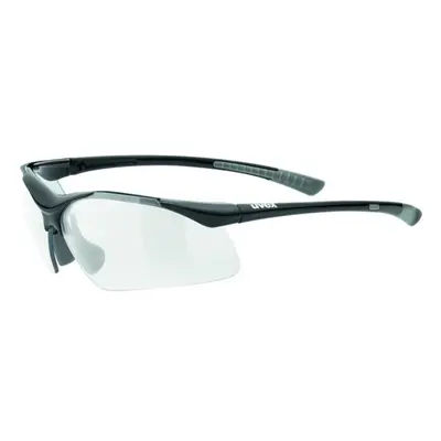 UVEX Sportstyle Black/Grey/Clear Cycling Glasses