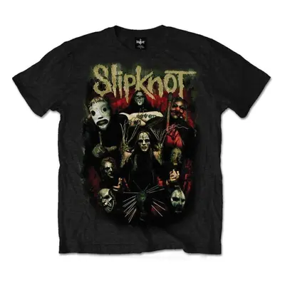 Slipknot T-Shirt Come Play Dying Unisex Black