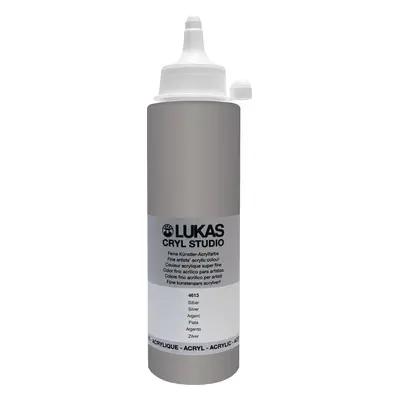 Lukas Cryl Studio Acrylic Paint Silver ml pc