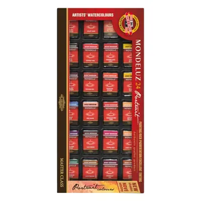 KOH-I-NOOR Mondeluz Set Set of Watercolour Paints pcs