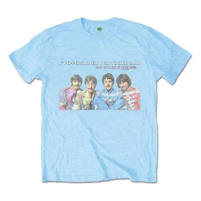 The Beatles T-Shirt LP Here Now Unisex Light Blue