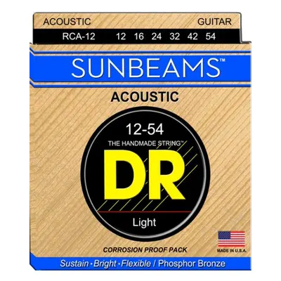 DR Strings RCA-12 Sumbeams Guitar strings