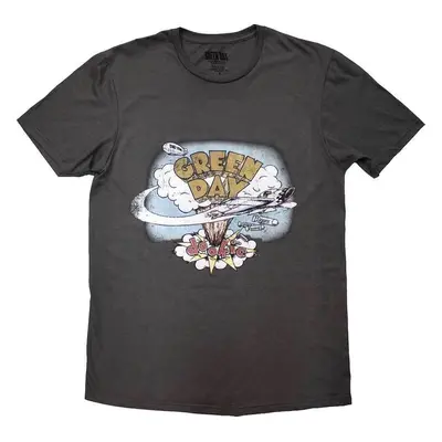 Green Day T-Shirt Dookie Vintage Unisex Grey