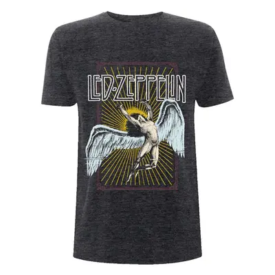 Led Zeppelin T-Shirt Icarus Unisex Dark Heather Grey